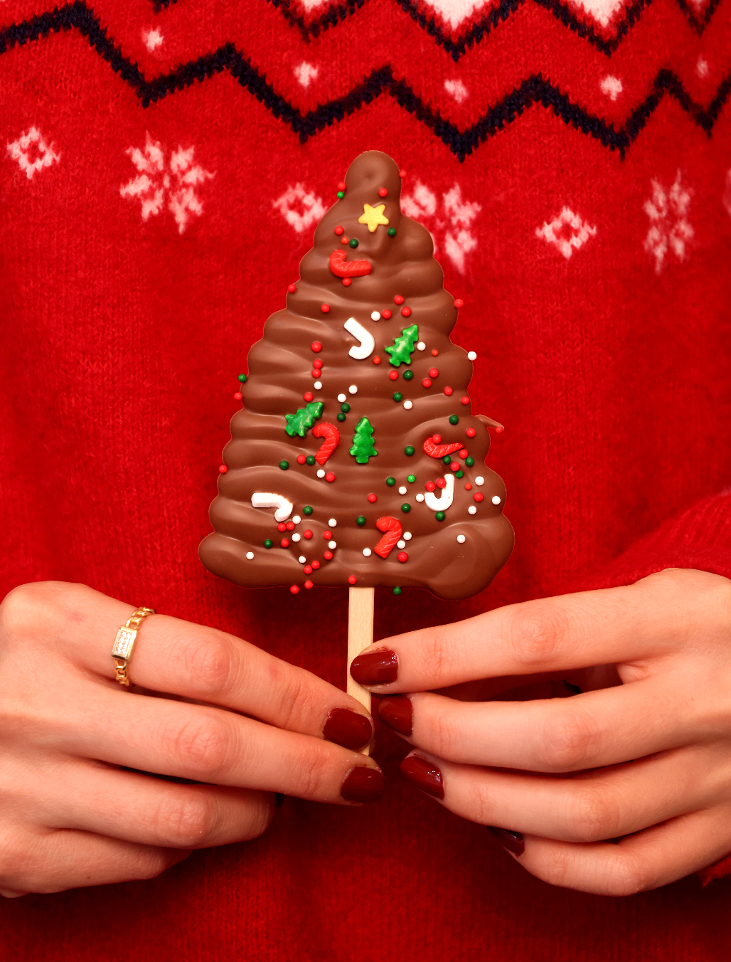 Christmas Tree Lollipop