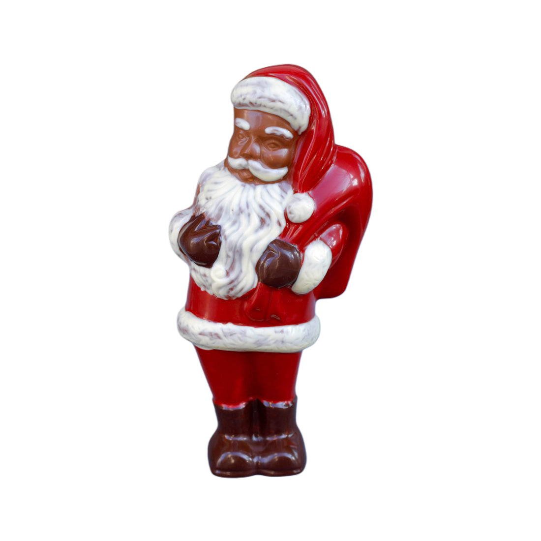 giant chocolate santa