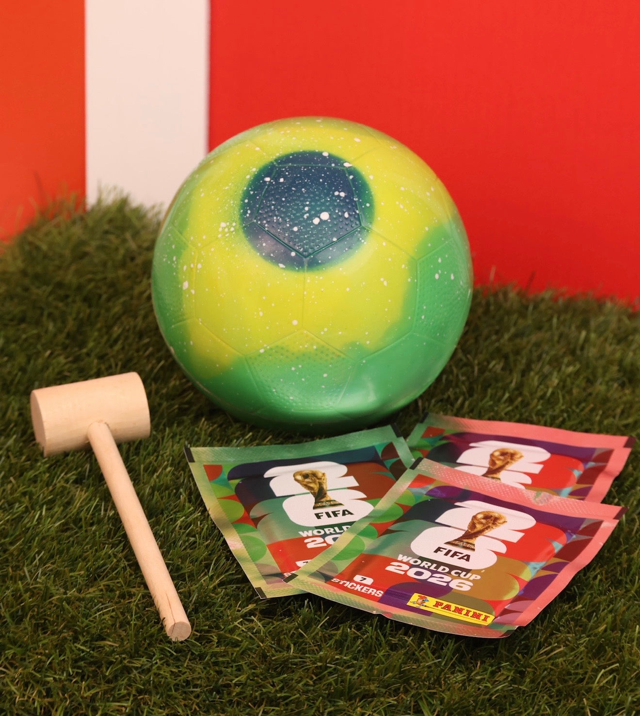 Giant World Cup Football with Panini Collector’s Pack