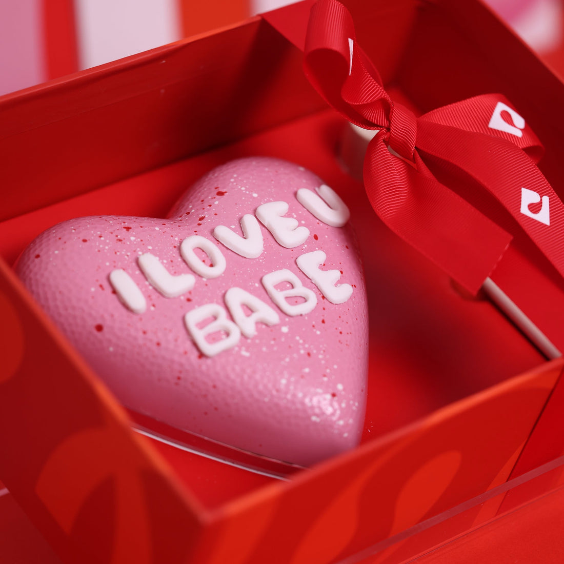 Custom Breakable Chocolate Heart