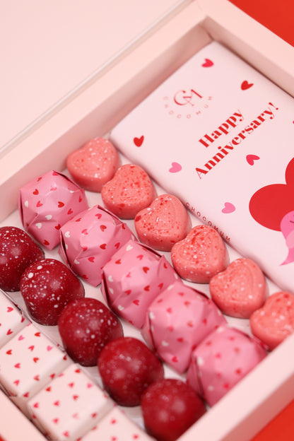 Happy Anniversary / I Love You Chocolate Box