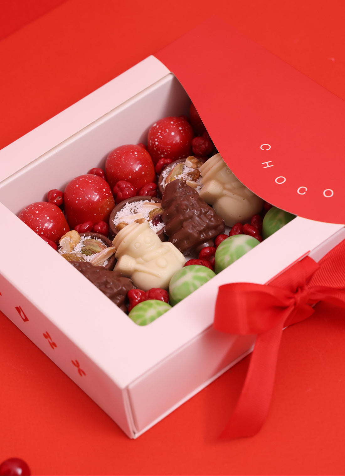 Artisanal Christmas Chocolate Box
