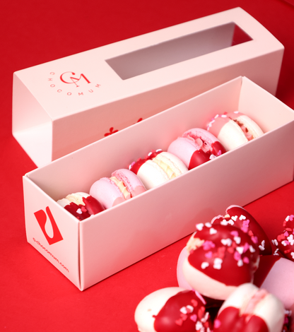 Valentine Macarons Box (6pcs)